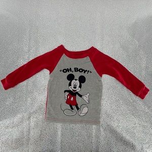 Disney Mickey Mouse Baby Clothing  Long Sleeve Top Size 18 Months